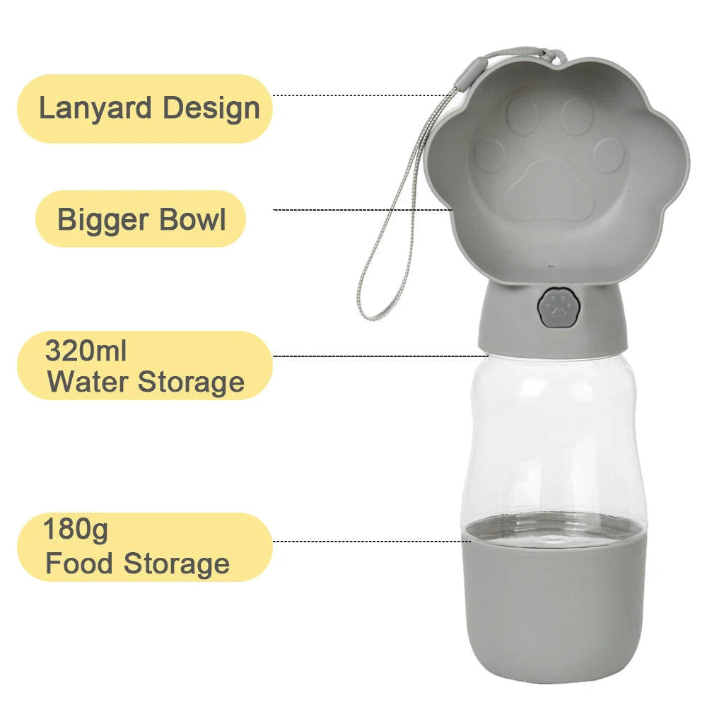 Pawdration Travel Pet Hydration Bottle